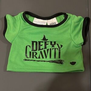 Build-A-Bear Green Defy Gravity T-Shirt